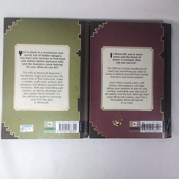 Minecraft 5 Lot Handbook Minecrafters Combat Redstone Essentials Ultimate Secret - Picture 10 of 16